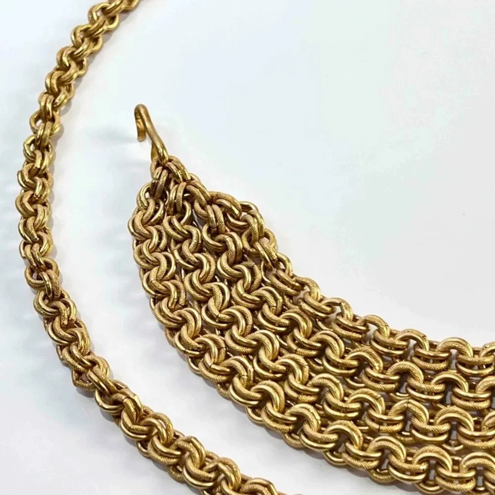 CHANEL vintage gold